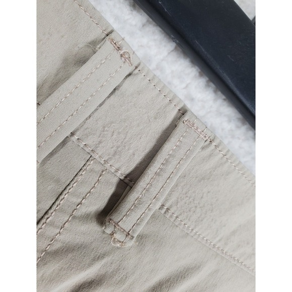 Vtg North Face TNF Shorts Mens 40x9 Beige Chino Khaki Camp Bike Hike Outdoor - Picture 8 of 12